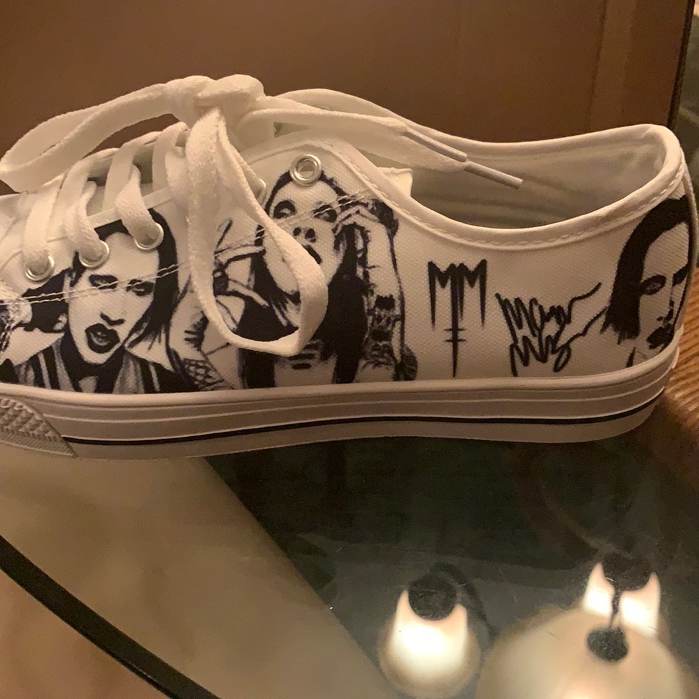 Brand New Marilyn Manson sneakers.